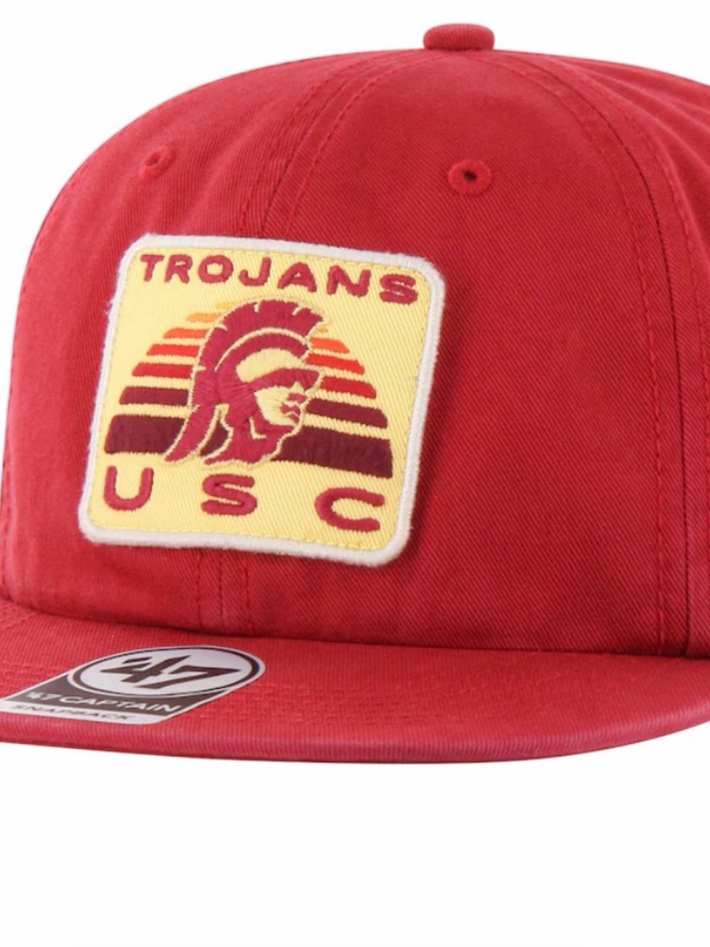 NWT Men's '47 Crimson USC Trojans Coastline Captain Snapback Hat